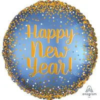 Amscan "Gold & Satin New Year" Folieballon