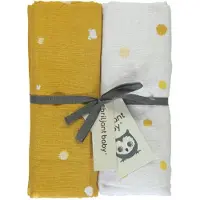 Briljant Baby Multidoek Hydrofiel 120x120 Sunny Oker 2st