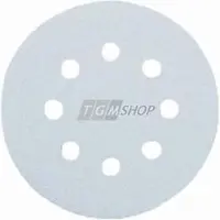 Bosch 2609256009 5 sander sanding sheets, 125 mm, K80, 8 Loeche ...