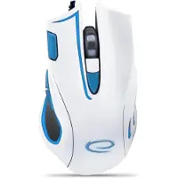 Esperanza Optische USB Game Muis 7D Hawk met LED - 2400 DPI - Wit