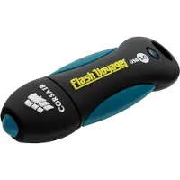 Corsair 64GB Voyager V2 USB 3.0 (3.1 Gen 1) USB Type-A-aansluiting Zwart, Blauw USB-stick
