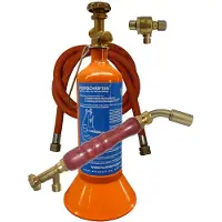 Hasmi soldeerset, gasfles, slag, le slag 1.5m, branderbek branderkop