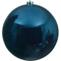 Décoris Kerstbal | | Ø 14 cm (Blauw)