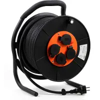 QwattPro 1211001 EZ Winder Kabelhaspel - H07RN-F - IP44 - 40m