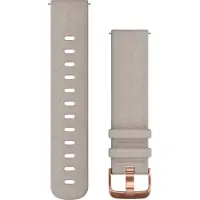 Garmin Armband daim gris clair