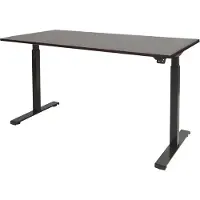 Schaffenburg Dextro Basic Zit-sta-bureau Rechthoekig Eiken T-Voet 1.200 (B) x 800 (D) x 705 (H) mm Melamine