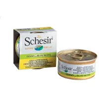 Schesir Complements tonijn met kleine ansjovissen (in bouillon) natvoer kat (blikjes) 1 tray (12 x 70 g)