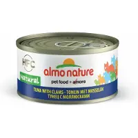 Almo Nature 48x Hfc Natural Kattenvoer Nat Tonijn & Mosselen 70 Gr