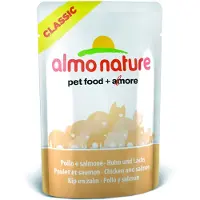 Almo Nature HFC Natural Kattenvoer - Maaltijdzakje - Kip en Zalm