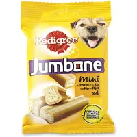 Pedigree Jumbstone Hondensnacks Mini Kip & Lam 160 gr