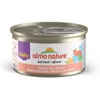 Almo Nature 48x Daily Menu Kattenvoer Nat Mousse Zalm 85 Gr