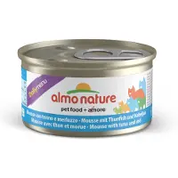 Almo Nature 20x Daily Menu Kattenvoer Nat Mousse Tonijn & Witvis 85 Gr