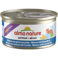 Almo Nature 24x Daily Menu Kattenvoer Nat Mousse Oceaanvis 85 Gr