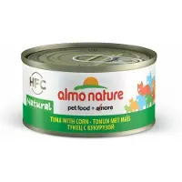 Almo Nature 48x Hfc Natural Kattenvoer Nat Tonijn & Mais 70 Gr