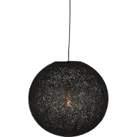 Label51 - Hanglamp Twist - Zwart - 30x30x30cm