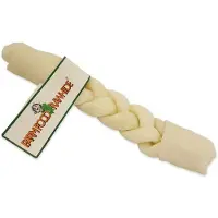Farm food Rawhide Dental Braided Stick M - Per 5