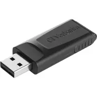 Verbatim USB stick | Slider | 128 GB (USB 2.0, Inschuifbaar)