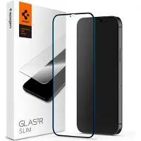 Spigen GLAStR Screenprotector voor de Apple iPhone 12 Pro Max - Zwart