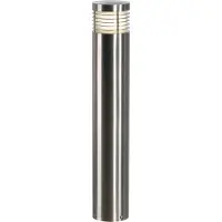SLV Vap Slim 60 sokkellamp van roestvrij staal VAP, alu / grijs / zink, Roestvrij staal, Modern, buitenlamp