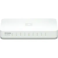 D-Link GO-SW-8E/E Fast Ethernet Switch met 8 poorten / wit
