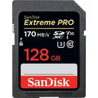 SanDisk SDXC Extreme Pro 128GB 170MB/s