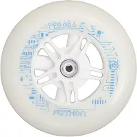 Powerslide Fothon LED-wielen, wit, 145 mm / 82A. Wit, 145 mm / 82A