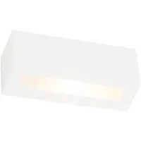 QAZQA Moderne wandlamp wit met lichteffect - Tjada Novo