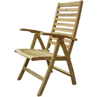 AVH-Collectie Arona dining tuinstoel verstelbaar teak zware uitvoering