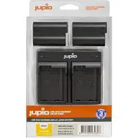 Jupio Kit: Battery EN-EL15C (2x) + USB Dual Charger
