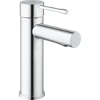 GROHE Essence New Wastafelkraan - lage uitloop - zonder waste - chroom - Waterbesparend