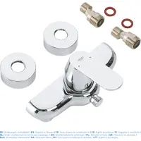GROHE Eurosmart Cosmopolitan douchekraan Chroom