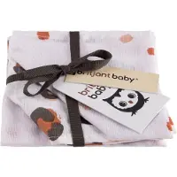 Briljant Baby Hydrofiel Monddoekje Africa Pink - 30 x 30 cm 3 stuks