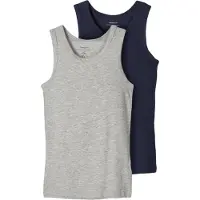 Name it NKMTANK TOP 2P NOOS Jongens Onderhemd - Maat 134/140