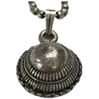 Zeeuws Meisje Zeeuwse knop hanger bolhoed met bolletjesketting