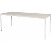 Schaffenburg Bureautafel - Domino Basic 200x80 robson - wit frame