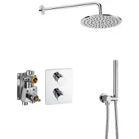 Ben Lavion 250 inbouw regendoucheset Ø25cm chroom