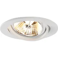 QAZQA Moderne inbouwspot wit kantelbaar AR70 - Cisco