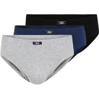 JBS GOTS Boxershorts 5-Pack - Zwart/Blauw/Wit