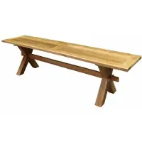 AVH-Collectie Minerva tuinbank 180 cm kruispoot teak