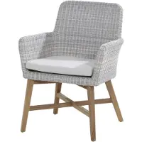 4 Seasons Outdoor | Tuinstoel Lisboa | Ice | Teak Poten