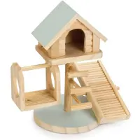 Beeztees Knaagdierhuis Lovy Groen 21 X 15,5 X 21 Cm