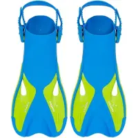 Atlantis Zwemvliezen Snorkelvin Blue/Green-Schoenmaat 30 - 36