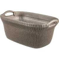 Curver Knit heupwasmand - 40 l - Harvest Brown