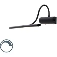 QAZQA Design wandlamp zwart 32 cm incl. LED met dimmer - Tableau