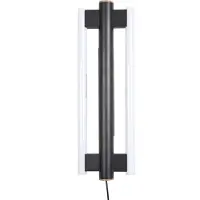 Frama Eiffel Wandlamp Dubbel 500 Gezwart - Wandlampen Staal Steel - FR-2104