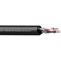 Procab CSB224-CCA/1 audiokabel, 2x 0.20 mm², ø 11 mm, 100 m