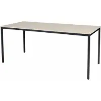 Schaffenburg Bureautafel - Domino Basic 180x80 robson - zwart frame