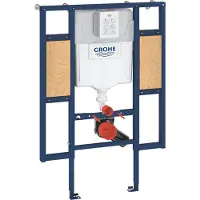 GROHE Rapid-Sl Wc, Mindervalide 50 Cm Inclusief Zijsteunen