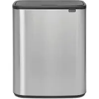 Brabantia Bo Touch Bin 60 Liter Rvs Fingerprint Proof