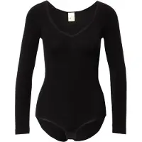 Magic bodyfashion Longsleeve Bodysuit - Eco-vriendelijk Tanboocel Bamboe - Medium correctie - Zwart
